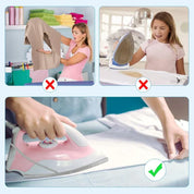 Teflon Iron Cover Protector | Non Stick Garments Heat Resistant Ironing Clothes Protection