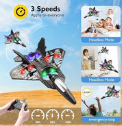 RC Fighter Jet Plane 24G Remote Control Foam Airplane Toy