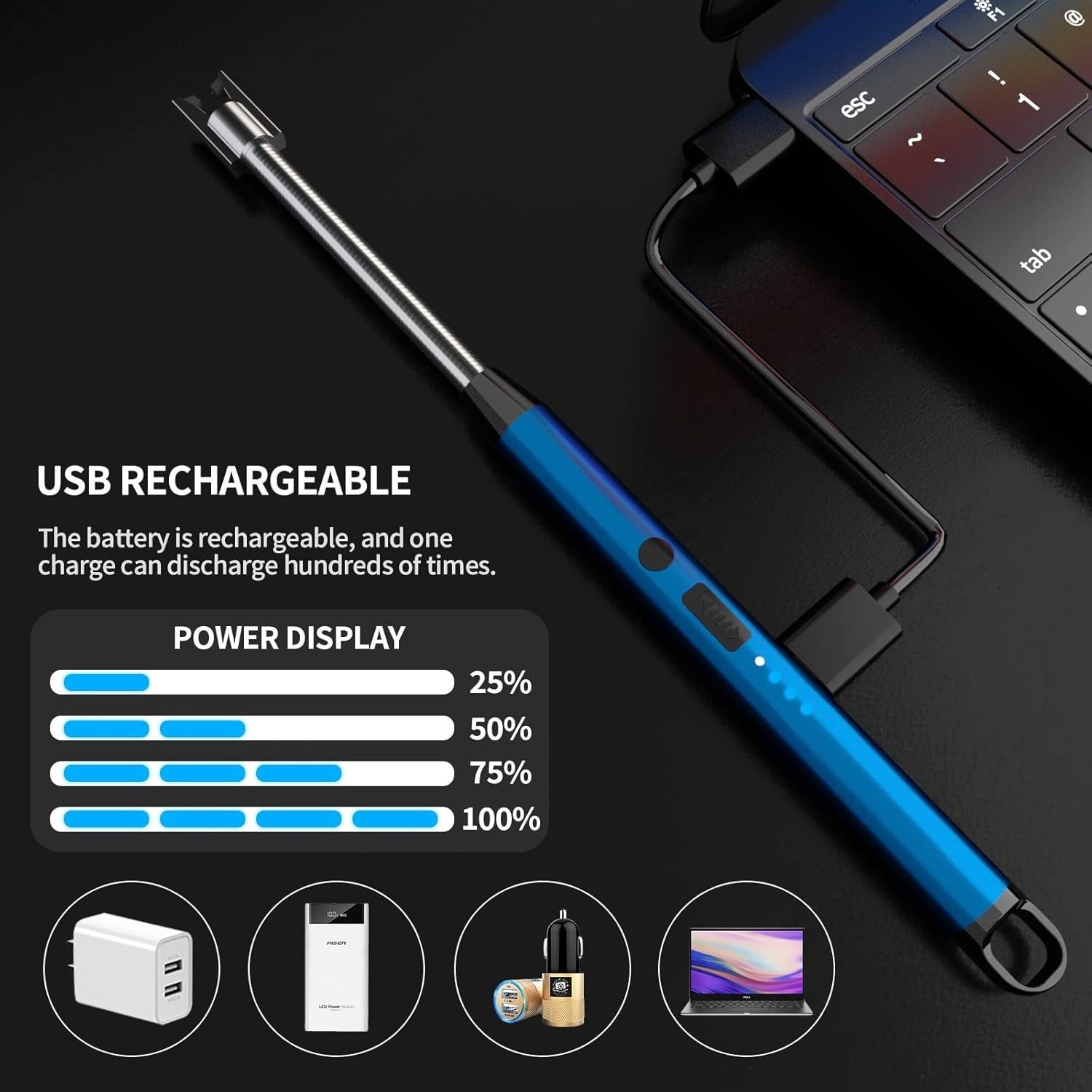 Plasma Electric Lighter – USB Rechargeable