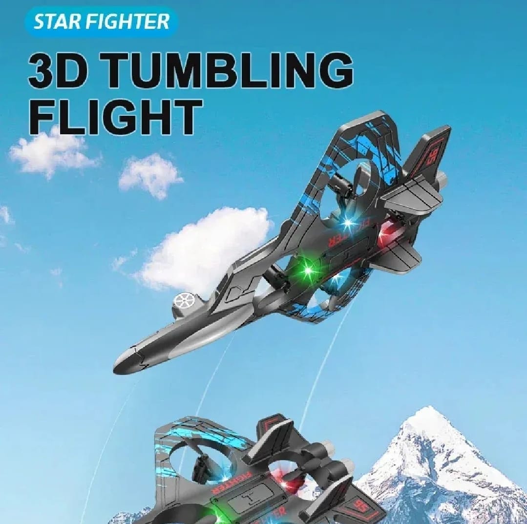 RC Fighter Jet Plane 24G Remote Control Foam Airplane Toy