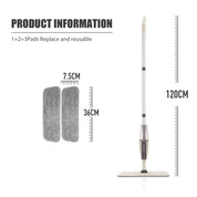 Spray Flat Mop for Quick Floor Cleaning